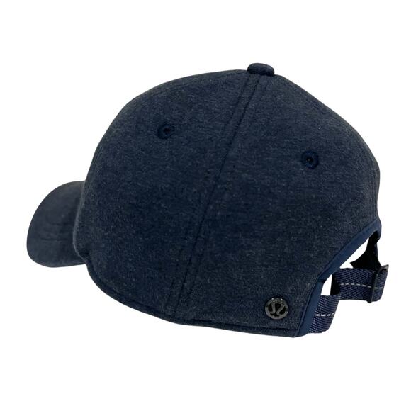 Lululemon Womens Baller Hat Baseball Cap Navy Blue Logo - Picture 5 of 8